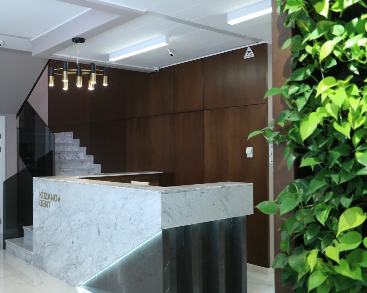 Kuzanov Dent clinic — smile transformations and interior